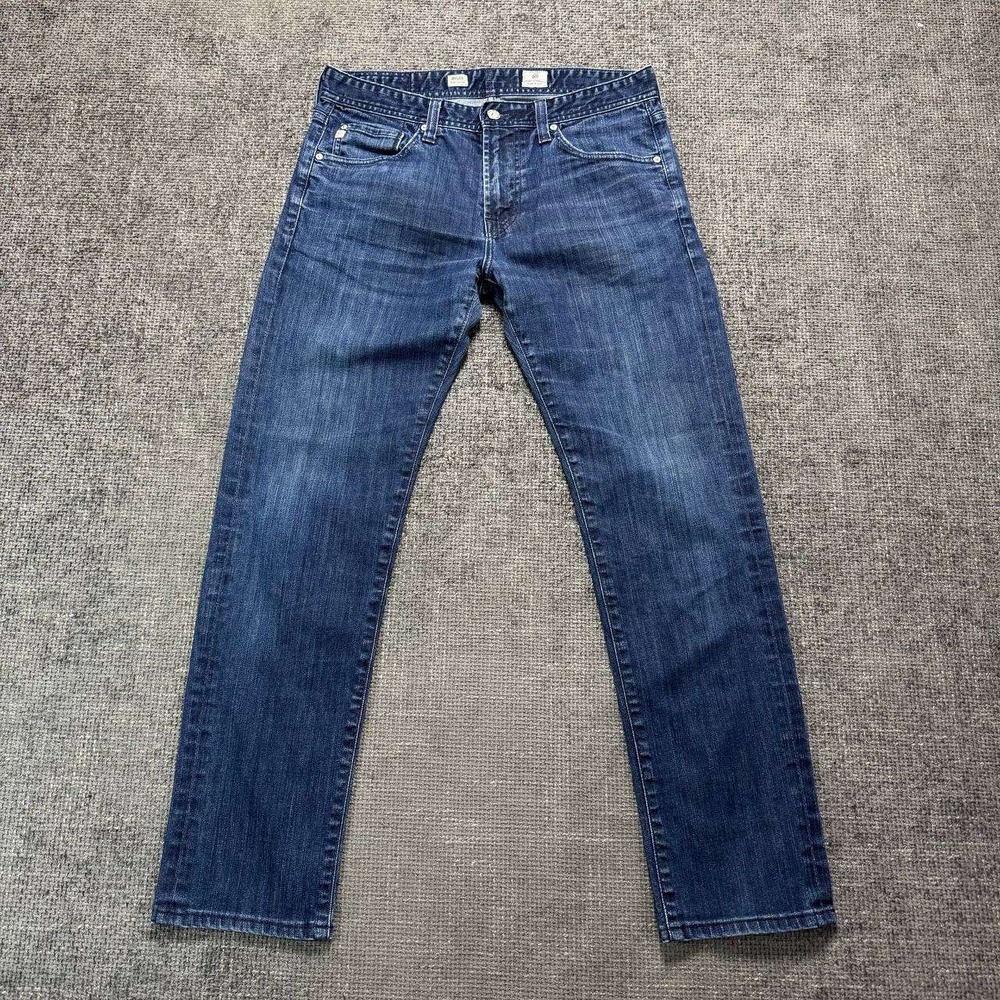 AG Adriano Goldschmied Dylan Slim Skinny Mens 32 Dark Wash Indigo Denim Jeans